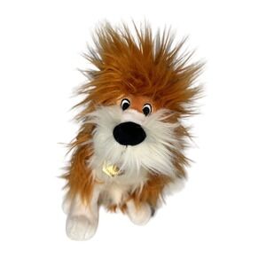 Disney Plush Nana Peter Pan 12" Brown Shaggy Dog Stuffed Animal Toy Nursery